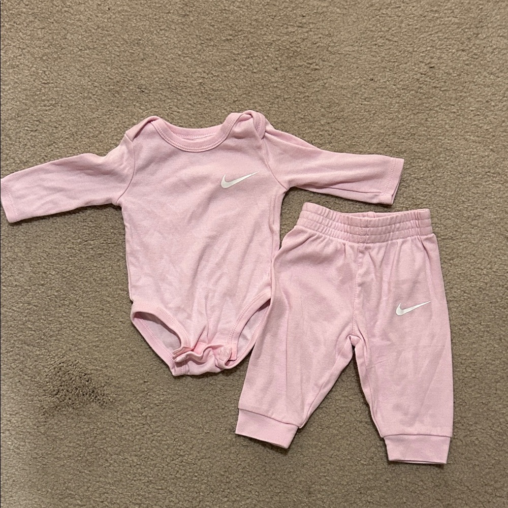 Nike Light Pink Infant Outfit Set